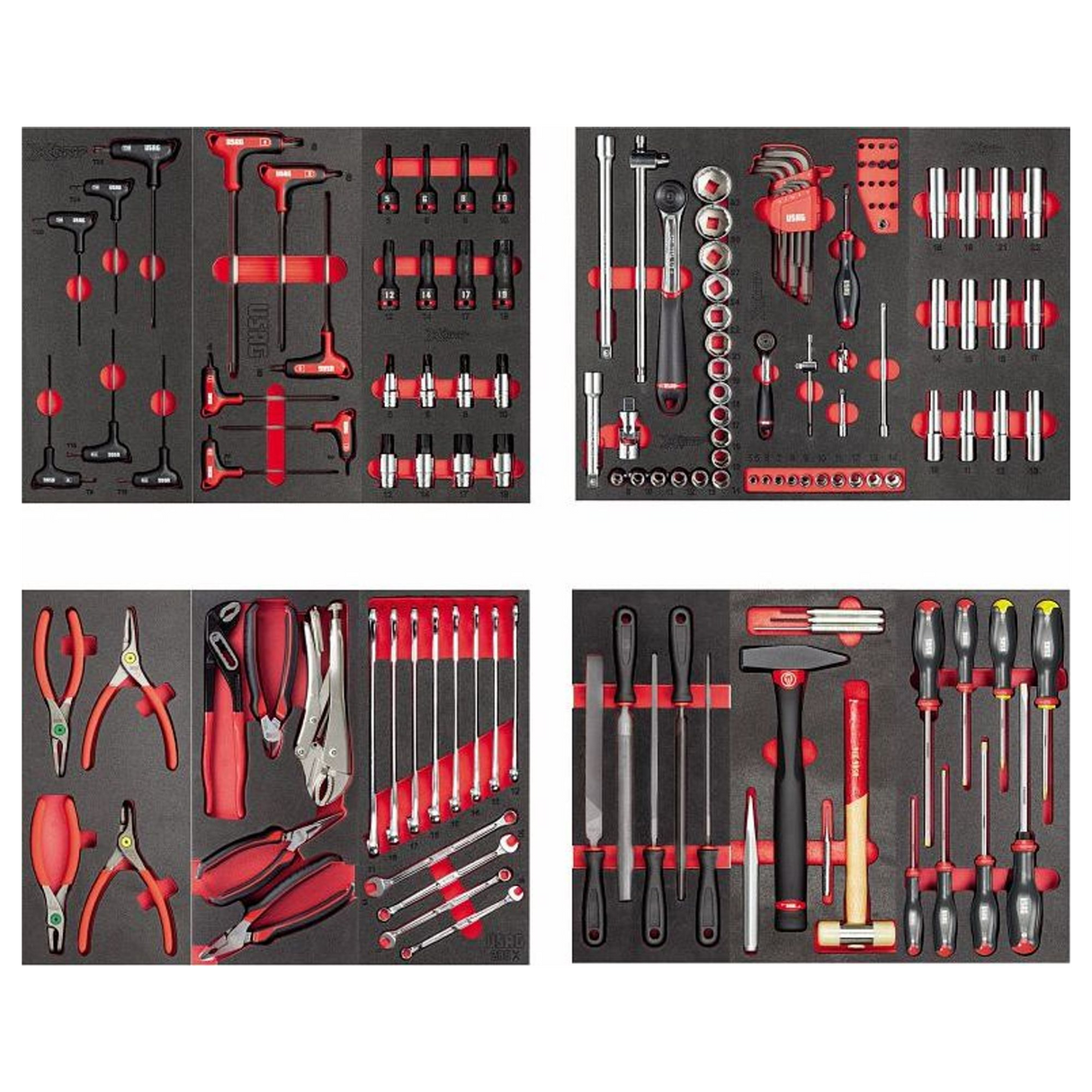 U04950639 - X-Grip Assortiment USAG 495 MXG Onderhoud 144 stuks