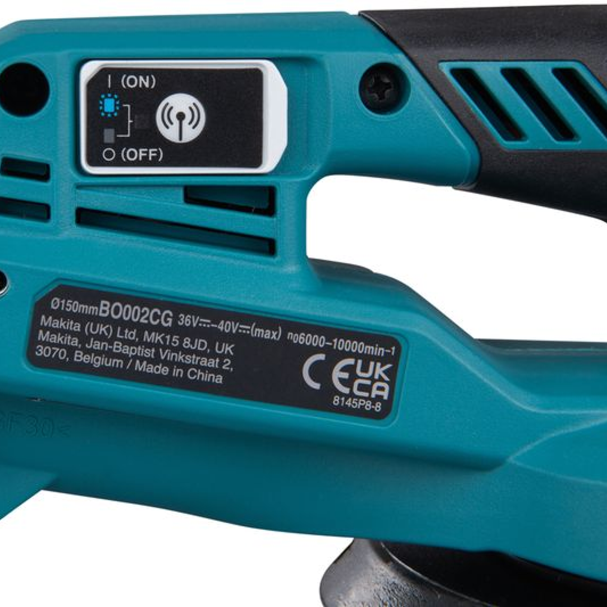BO002CG - Excentrische schuurmachine Makita BO002CGZ 40V - Afbeelding 14