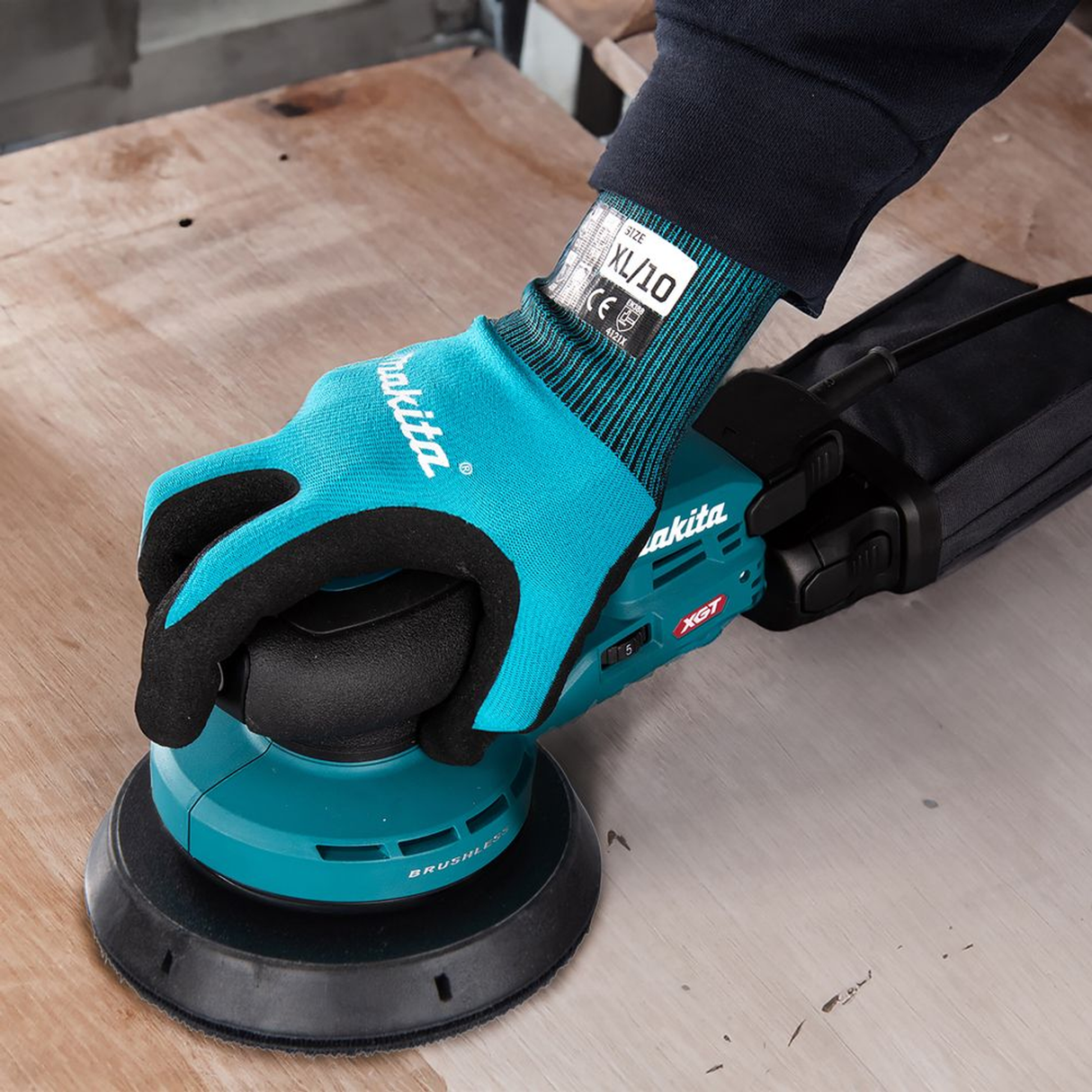 BO002CG - Excentrische schuurmachine Makita BO002CGZ 40V - Afbeelding 22