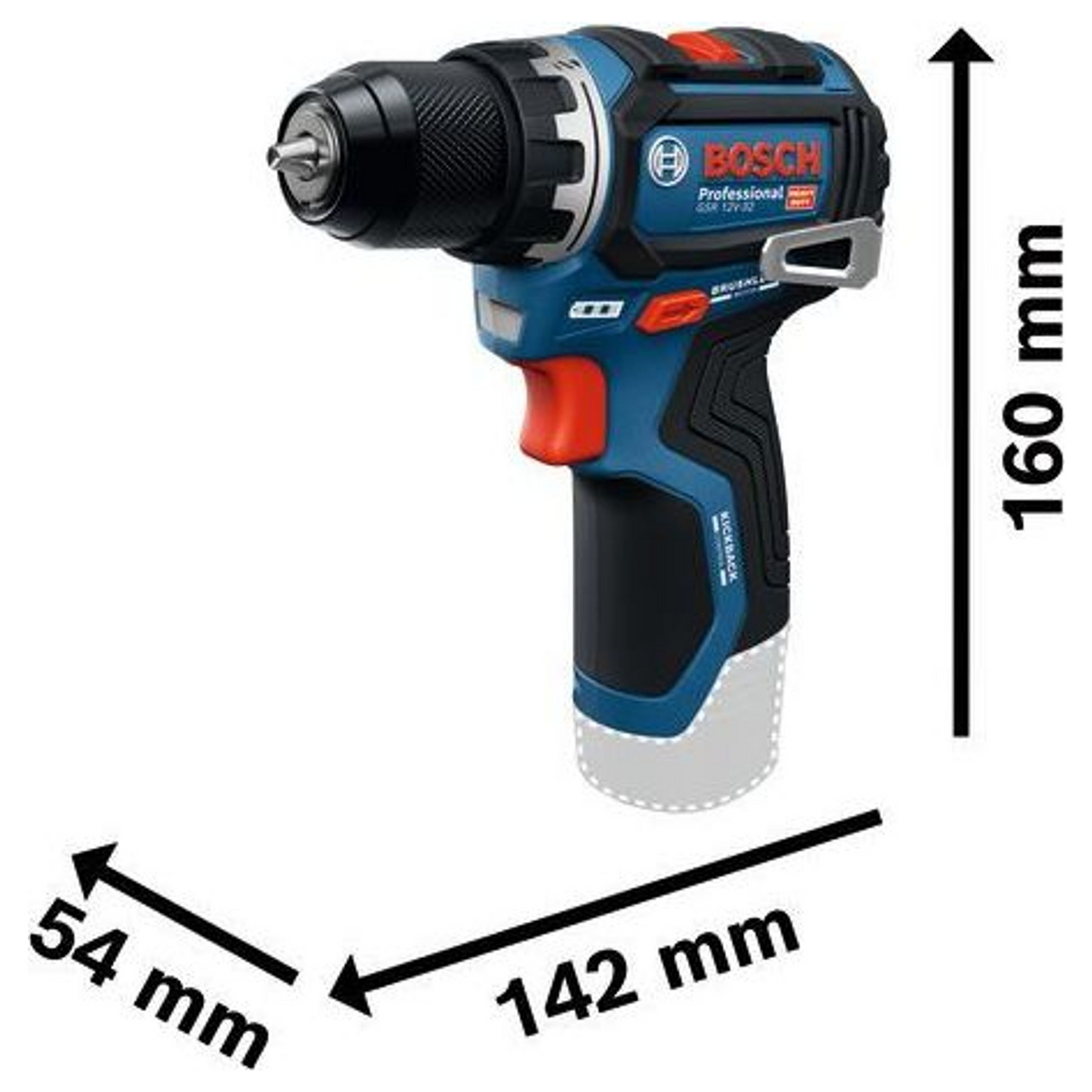 06019N7001 - Perceuse-visseuse Bosch GSR 12V-32 PRO 12V - Image 24
