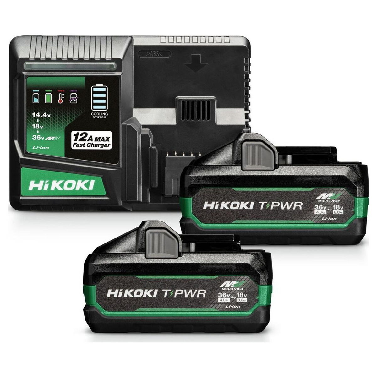UC36YSL2WAZ - Chargeur rapide de batterie HiKOKI UC36YSL2WAZ 14,4 V - 36 V
