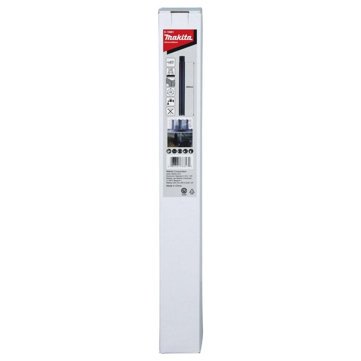 E-19881 - Couronne de diamant Makita E-19881 52 x 450 mm Humide 1-1/4" UNC - Image 6