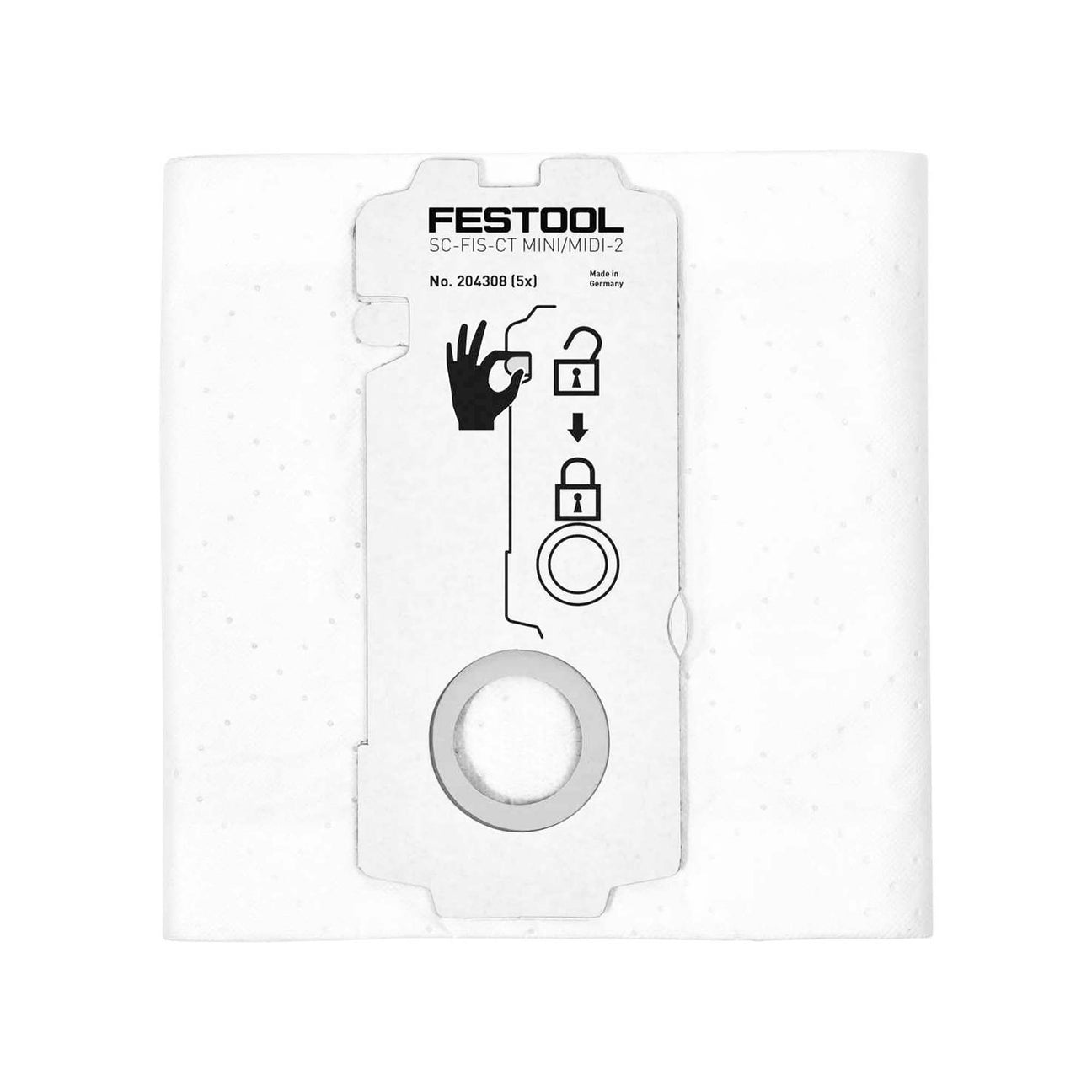 Sac filtrant autonettoyant Festool SC-FIS-CT MINI/MIDI-2/5/CT15
