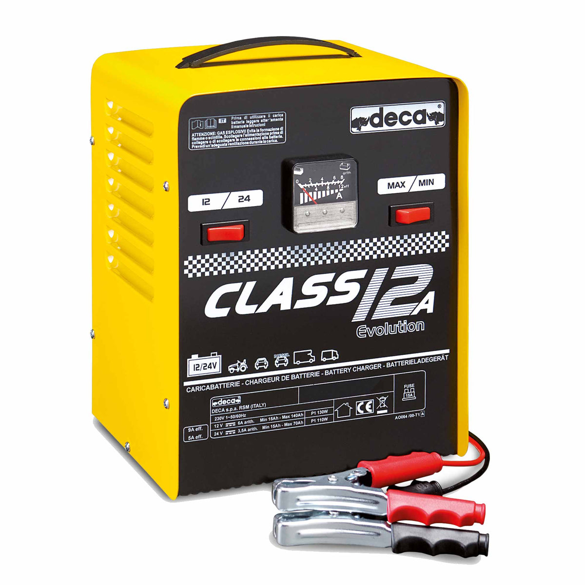 Chargeur de batterie pour onduleur Deca CLASSE 12A 24V