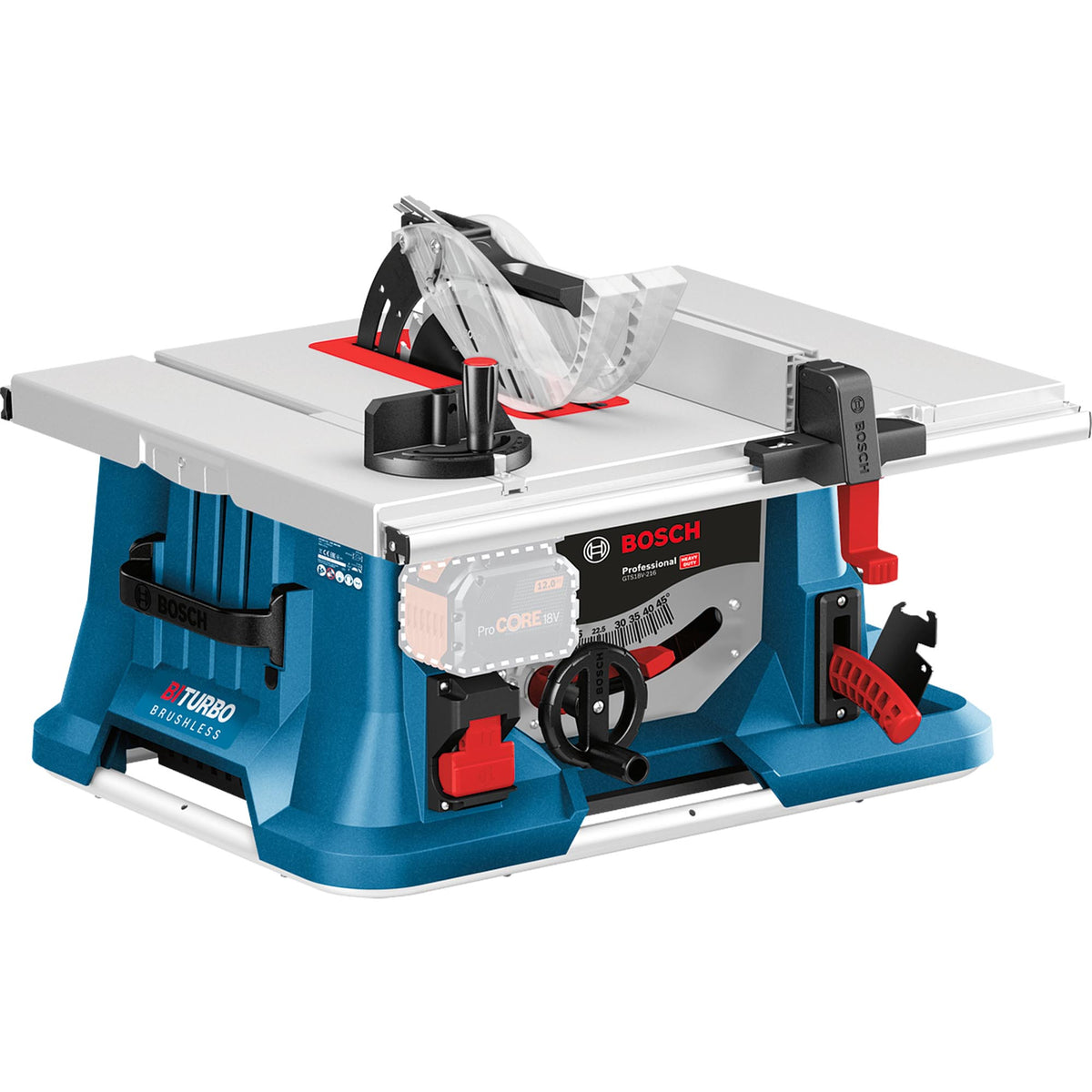 Banc de scie Bosch GTS 18V-216